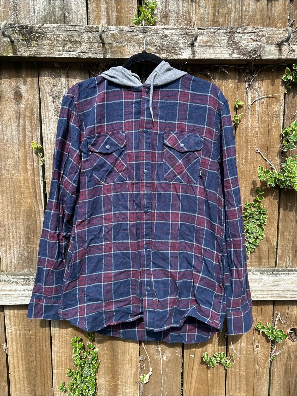 Vans Hooded Flannel
